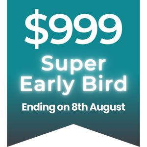 Super Early Bird pricing 