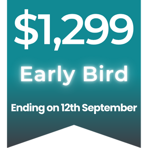 Early Bird pricing 